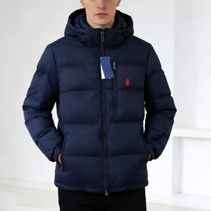 Chaqueta Ralf RL con Capucha, Impermeable, Acolchada, Informal, con Cierre, Estilo Casual, para Exteriores, Marca Lau Laurla - Product Image 3