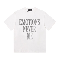 Nouveau modèle tendance T-shirt oversize respirant multicolore aqua de la marque Mixed EMOTION pour usage quotidien