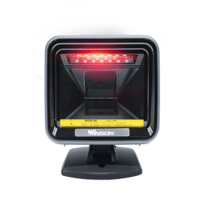 Rảnh tay dài khoảng cách 2D nền tảng Đầu đọc mã vạch đa hướng máy tính để bàn 1D 2D Máy quét mã vạch - Product Image 1