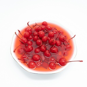 Cerezas Maraschino Chinas Enlatadas de Nueva Cosecha, Cerezas para Cóctel Rojas, Verdes, Azules y Amarillas en Jarra de Sirope Espeso - Product Image 4
