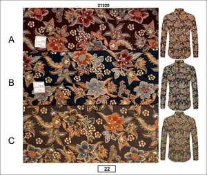 Kain dệt vải Batik Indonesia Vải Bông Vải giá bán buôn vải in ấn Batik Indonesia thương hiệu romer