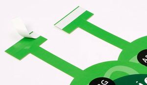 Custom Shelf Wobblers <b>Plastic</b> Nylon Price Holder Advertising Electronic Wobbler Shelf Talker Promotion With Pop String <b>Strips</b> - Product Image 4