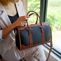 SANIL 2024 luxe Logo personnalisé Vintage cuir sacs de sport pour femmes Weekender sac de nuit femmes grand rétro voyage fourre-tout