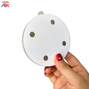 Cusyom vente en gros acrylique clair toilette salle de bain bureau rond <span class=keywords><strong>lave</strong></span>-<span class=keywords><strong>vaisselle</strong></span> aimant propre signe sale - Product Image 5