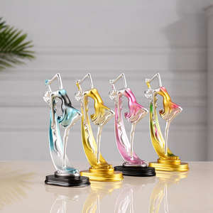 Ehre des Kristalls Kreative Ornamente Home Moderne einfache Ornamente Geschenk Kristall dekoration - Product Image 1