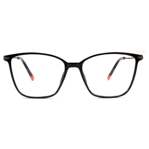 럭셔리 유니섹스 사각 풀프레임 블루라이트 차단 회색 렌즈 맞춤형 광학 독서 안경 패션 내구성 경량 - Product Image 1