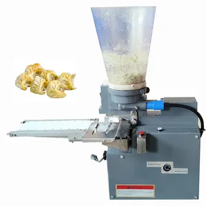 Máquina para Hacer bolas de masa hervida semiautomática Máquina para hacer llenado de empanada Gyoza pequeña comercial
