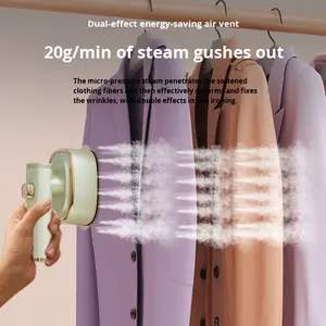 Défroisseur vapeur vertical alimenté par USB, fer à repasser électrique, petit appareil <span class=keywords><strong>de</strong></span> <span class=keywords><strong>repassage</strong></span> portable pour vêtements, usage domestique <span class=keywords><strong>et</strong></span> commercial - Product Image 3