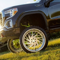 Jantes forgées personnalisées polies JC Deep Dish 6 ou 8 trous, 20, 22, 24, 26, 28 pouces pour Ford F-150 F-250 F-350 Raptor