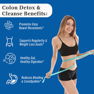 Jumlah pesanan minimum rendah 14 hari untuk dewasa detoks & kapsul pembersih kapsul ekstrak Herbal suplemen serat makanan untuk usus besar dan pencernaan - Product Image 5