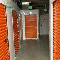 Porte de stockage commerciale Anda, porte enroulable pour entrepôt, durable, installation facile, 7x7, 8x9