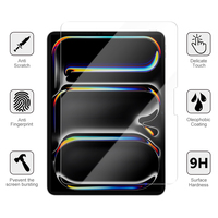 Pour iPad Pro 11 pouces 2024 9H protecteur d'écran en verre trempé pour Apple iPad Air 11 13 tablette anti-rayures HD Films de protection