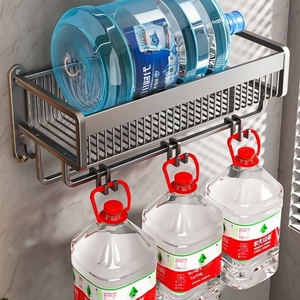 Thép Hiện Đại Nhôm Treo Tường Không Thấm Nước Thân Thiện Với Môi Phòng Tắm Giá Nhà Vệ Sinh Lưu Trữ Quần Áo/Khăn Tắm Góc Gắn Cho - Product Image 4