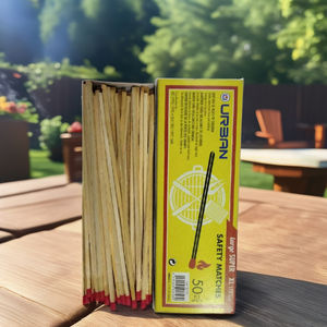 High Quality Extra Long BBQ <b>Matches</b> 182 X 63.5 X 17 MM Wholesale Price Printed <b>Safety</b> Features Stick Shape Export From India - Product Image 3