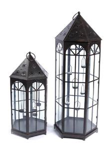 Metal Set of Stainless Steel <b>Candle</b> <b>Holder</b> <b>Lantern</b> decorative <b>Lantern</b> For Home Decor - Product Image 3