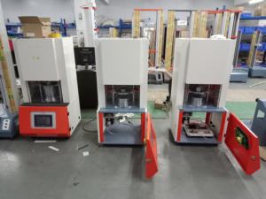 Vulcanomètre <span class=keywords><strong>automatique</strong></span> pour polymères plastiques, industrie du caoutchouc, rhéomètre à matrice sans rotor mobile - Product Image 3