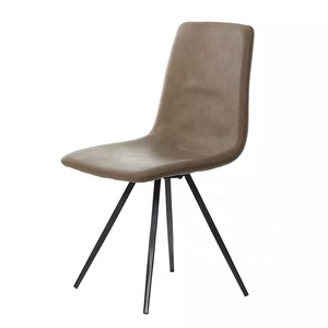 Ghế quầy bar giả da cổ điển 2026 với chân gỗ, ghế ăn - Product Image 6