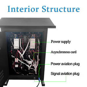 Écran LED de podium intérieur 4K P1.86mm mobile GOB pour la publicité scolaire et les réunions - Product Image 5