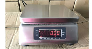 Elektronische IP68 Wasserdichte Waage Tischwaage Digital 600g 1500g <span class=keywords><strong>3kg</strong></span> 6kg 15kg 30kg AGT - Product Image 4