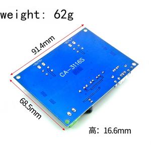 Placa amplificadora digital de alta potencia TPA3116D2, módulo de amplificación de audio de doble canal 2 * 120W CA-3116S - Product Image 3