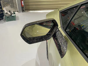 Cubiertas de Espejos Laterales de Fibra de Carbono Seca Estilo OEM para <span class=keywords><strong>Lamborghini</strong></span> Huracán STO - Product Image 6
