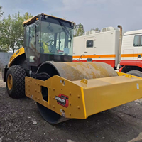 Compacteur à tambour simple de 20 tonnes SSR200C-10S, 147 kW, rouleau vibratoire équipé d'une cabine climatisée et d'une lubrification centralisée