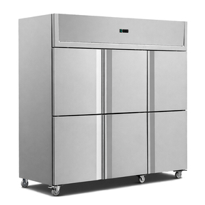Upright <b>Freezer</b> High Efficiency Double Temperature Refrigerator Chiller 4 Door Vertical GN1200DT/D Upright <b>Freezers</b> Chiller - Product Image 2