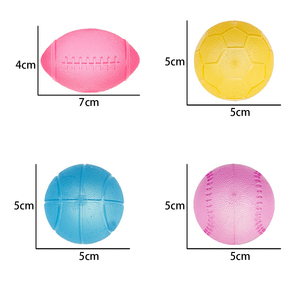 ของเล่นบีบลดความเครียด JO Brand Mini Sport Ball ทำจากวัสดุ TPR ยืดหยุ่นได้ เหมาะสำหรับเด็กอายุ 5-7 ปี ขายส่ง - Product Image 6