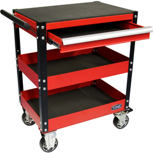 Carrito de Herramientas Profesional TONE Rojo para Cabina de Trabajo con 1 Cajón - Product Image 1