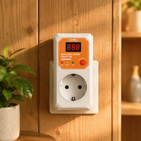 Régulateur de tension numérique réglable pour réfrigérateur domestique AC 230V EU avec indicateur et protection contre les surtensions et les sous-tensions