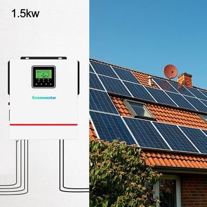 Cosmoxstar MPPT 1500W 1.5kW Inversor Solar de Onda Pura Conectado a la Red con Pantalla LCD Individual, 98% de Eficiencia, Certificado CE para el Hogar COS-L - Product Image 2