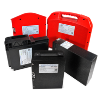 Batterie personnalisée 24V 20Ah avec poignée portable pour chariot élévateur à palettes HELI, transpalette, gerbeur d'entrepôt, véhicule logistique