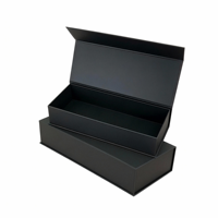 Boîtes rigides en carton gris pour lunettes de vue, avec fermeture magnétique, logo personnalisable par le fabricant, pour parfum et cosmétiques