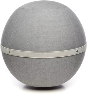 Funda para Pelota de Yoga LeadershowBall Chair Ballon Ergonómica, <span class=keywords><strong>Lavable</strong></span>, Antideslizante, de Poliéster con Sensación de <span class=keywords><strong>Lino</strong></span>, 65 cm, para Gimnasio - Product Image 1