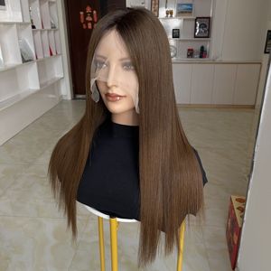 Fashion Ombre Blonde Virgin Hair Glueless Precut Lace Front Wigs for White Women 18-24 Inch #O1B-2-4 - Product Image 5