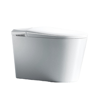 8819S Dayao Toilette intelligente monobloc en céramique, avec fonction de lavage féminin, séchage à air chaud, siège chauffant et évacuation en S allongée