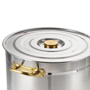 Nồi Thép Không Gỉ Nồi Thép Không Gỉ Nồi Thép Không Gỉ Lớn Thương Mại Nấu Ăn Nồi - Product Image 2