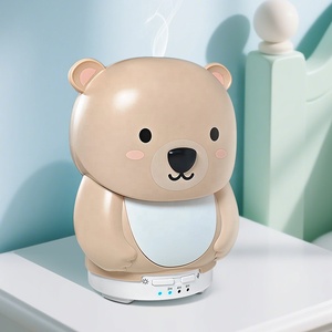 เครื่องกระจายกลิ่นหอม เครื่องเพิ่มความชื้นในอากาศ เครื่องอโรมาเธอราพี แสงหลากสี รูปสัตว์ เครื่องเพิ่มความชื้นแบบพกพาเสียงเบาสำหรับโรงแรม - Product Image 4