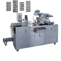 Machine d'emballage sous blister automatique à plat pour bonbons, capsules et comprimés, petite échelle, prix abordable, pour laboratoire