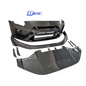 ชุดกันชนหน้าคาร์บอนไฟเบอร์แบบเต็มรูปแบบ VRS 2019 สไตล์ใหม่ สำหรับ GTR R35 บอดี้คิท-แบบติดตั้งง่าย ใช้ได้กับรถยนต์ทั่วไป - Product Image 1