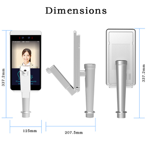 Tendcent WiFi - Terminal d'alcoolémie à reconnaissance faciale avec contrôle d'accès anti-contrefaçon, réinitialisation de l'imprimante et SDK - Product Image 4