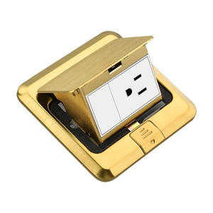 Presa <span class=keywords><strong>e</strong></span> Spina Industriali Americane da Pavimento 20A 125V ad Alta Potenza, Design Pop-Up a Sei Fori, Standard Americano - Product Image 6