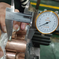 Fabricantes de tubos de cobre ranurados interiores de cobre rojo Datang