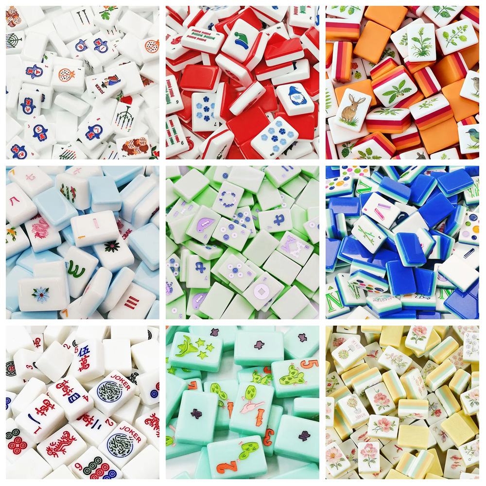 HEMOTON 100 Blocs De Jeu Acryliques Blancs – DIY Pour Mahjong, Jeux De Société, Loisirs Créatifs Et Classe