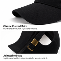 Casquette de baseball personnalisable et tendance style influenceur en PVC, 6 panneaux, visière large réglable, chapeau de soleil personnalisé brodé
