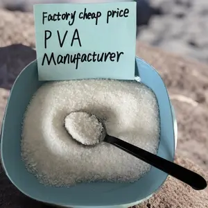 Factory cheap price With defoamer PVA BF 17A / 1799 Granules Polyvinyl Alcohol for yarn sizing