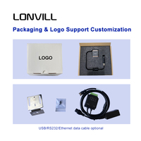 Lecteur de codes-barres stationnaire personnalisé 2d, lecteur de matrice de données pour convoyeur Ethernet industriel IP65, lecteur de codes-barres fixe pour IOT