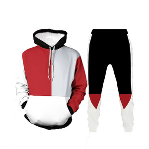 Campione gratuito nuovo Multicolor con cappuccio da uomo Streetwear Hiphop felpe vestito 3D stampa digitale felpe con cappuccio e pantaloni uniforme - Product Image 1
