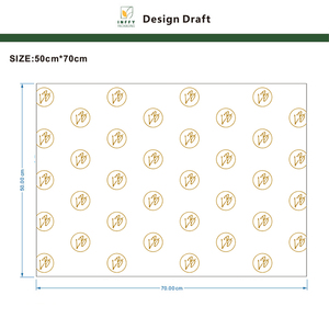 Wholesale High <strong>Quality</strong> Custom <strong>Printed</strong> Tissue Wrapping <strong>Paper</strong> with Company Logo for Clothing Gift Boxes - Product Image 6