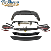 Calidad Garantizada, Kit de Conversión para Porsche Cayman, Boxster 981, 982 a 718, Parachoques, Alerón, Silenciador Trasero, Gran Venta